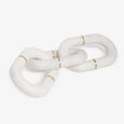 Marble Brass Link Chain Front