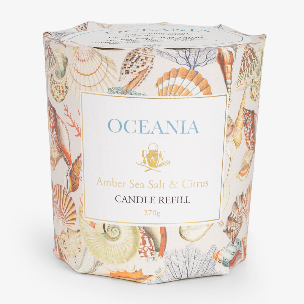 Oceania Bisque Candle Refill Holder