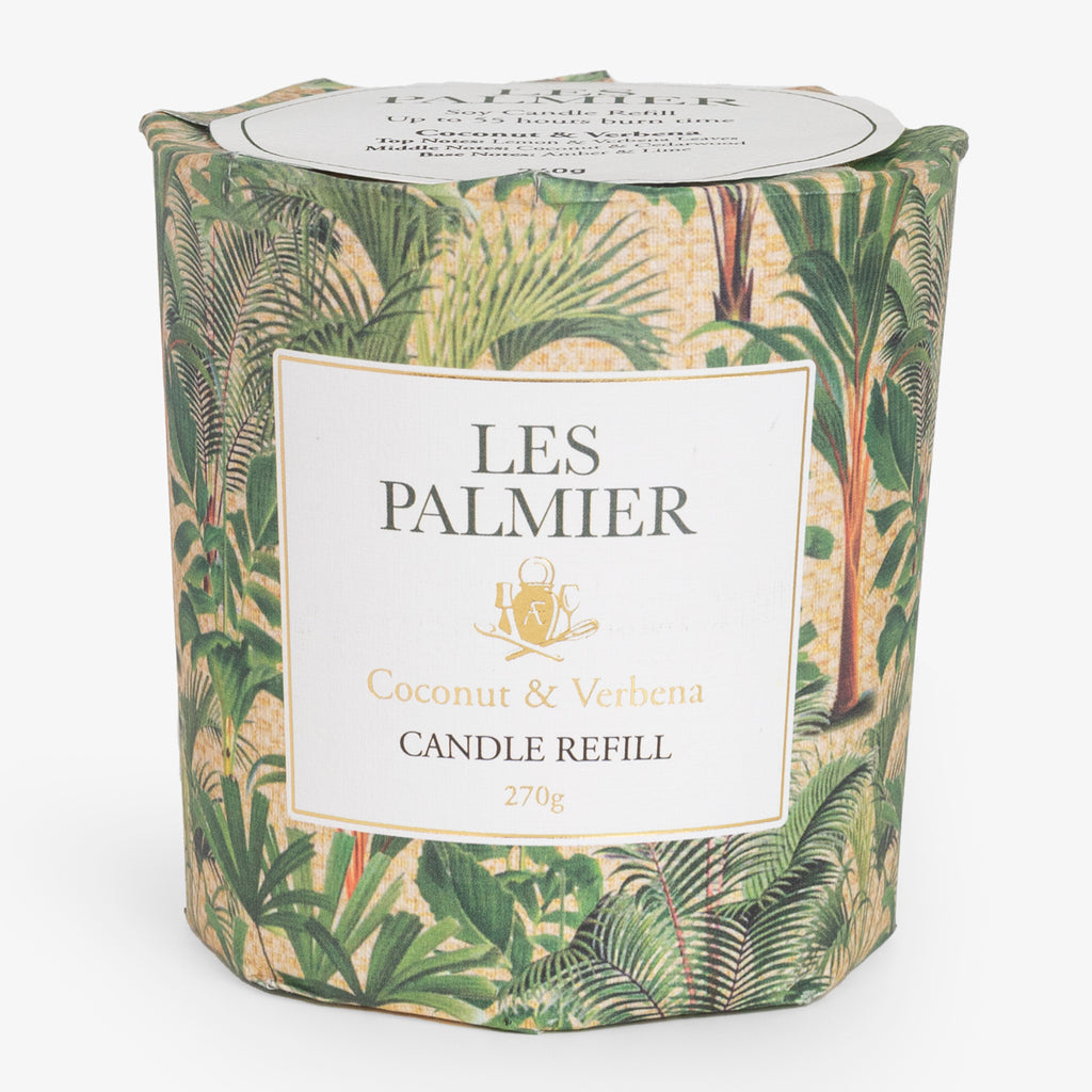 Les Palmier Bisque Candle Refill Holder