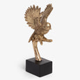 Titmouse Bird On Stand Gold 