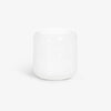 Alabaster Candle Holder White 7.5 x 8 cm