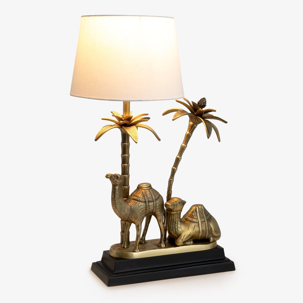 Camel & Palm Tree Lamp