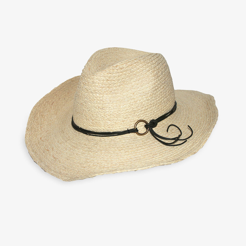 Deborah Hutton Cowboy Hat Raffia Bronte
