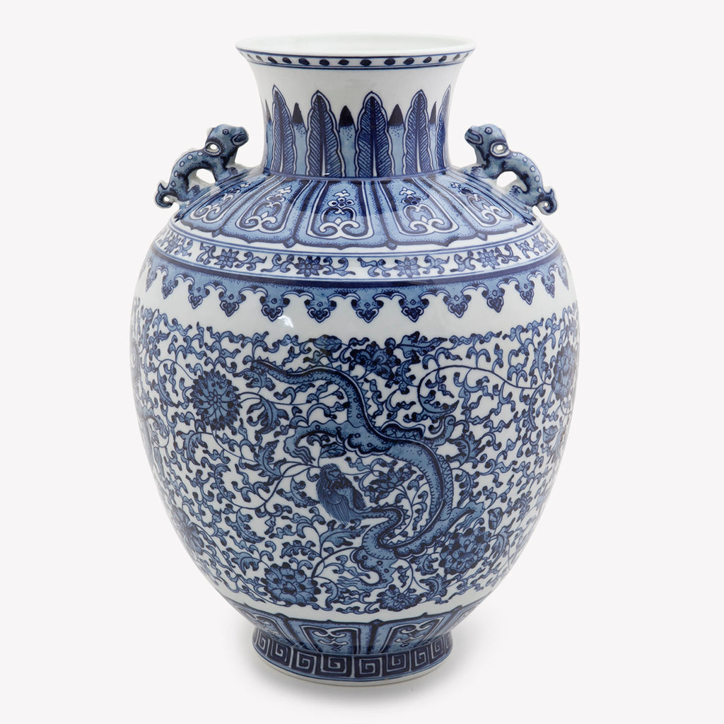Dynasty Vase with Handles 38cm
