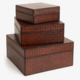 Leather Boxes Grouped