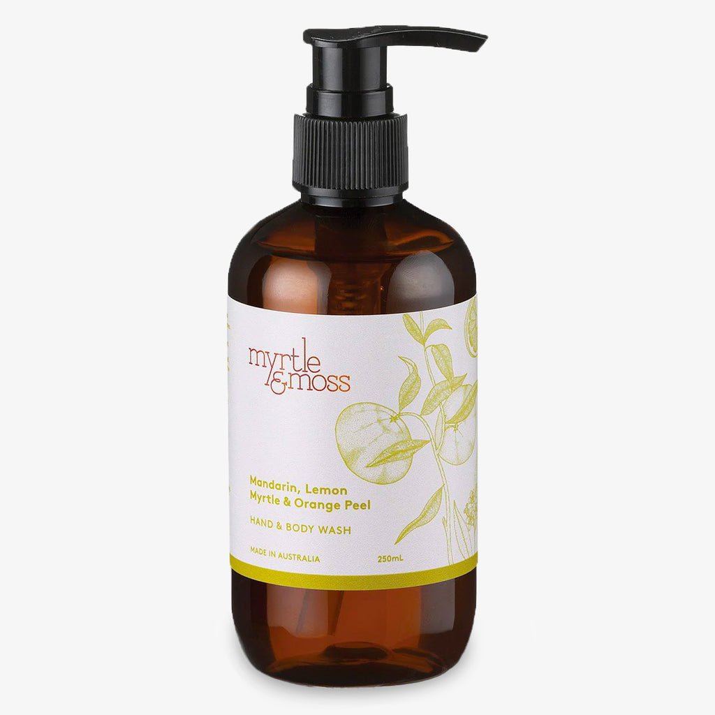 Myrtle & Moss Citrus Body Washes