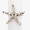 Napkin Ring Metal Starfish Silver