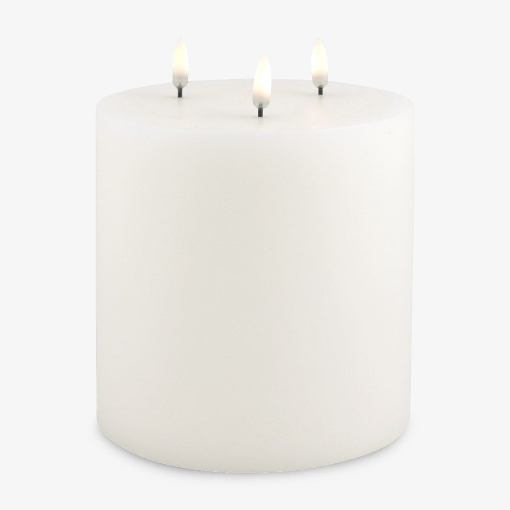 Uyuni Lighting Flameless Candle Nordic White 15 x 15cm