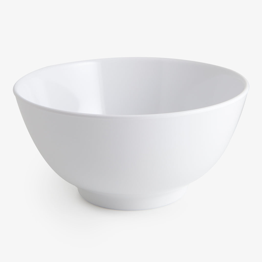White Melamine Bowl