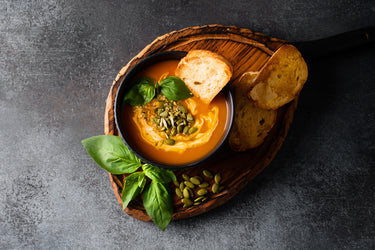 Roasted Pumpkin & Kumara Soup Recipe