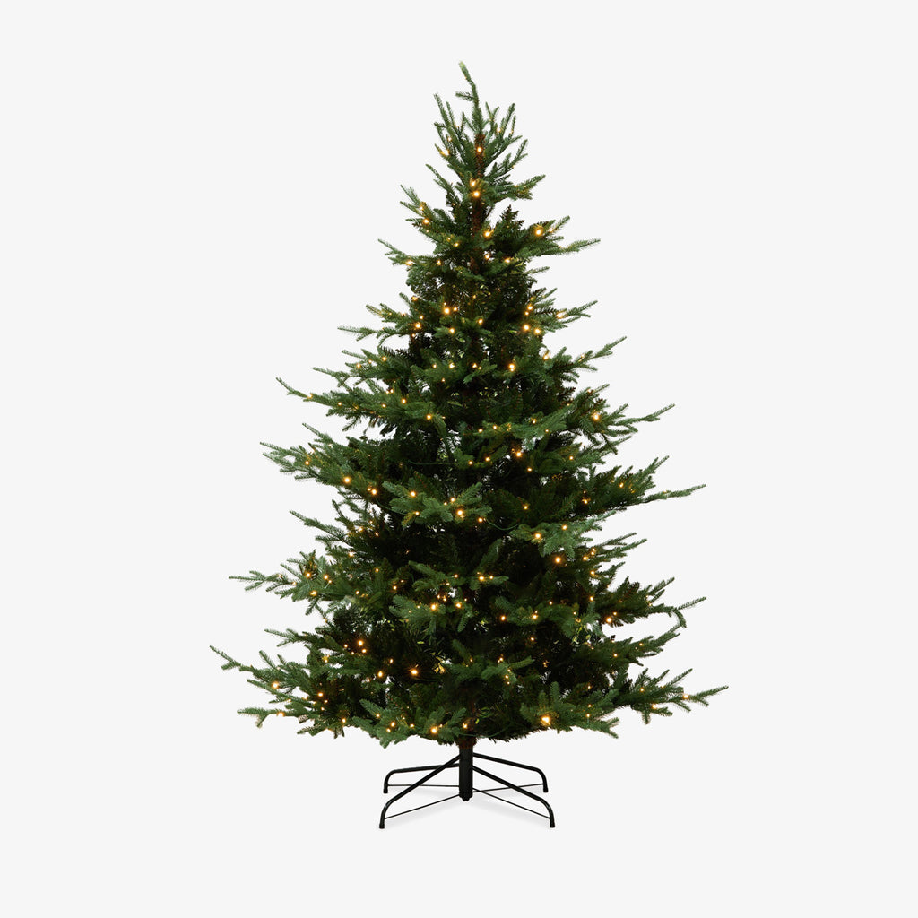 Vail Pre-Lit Christmas Trees Front View