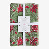 Festive Sage Rose Napkins (Set of 4) Front View