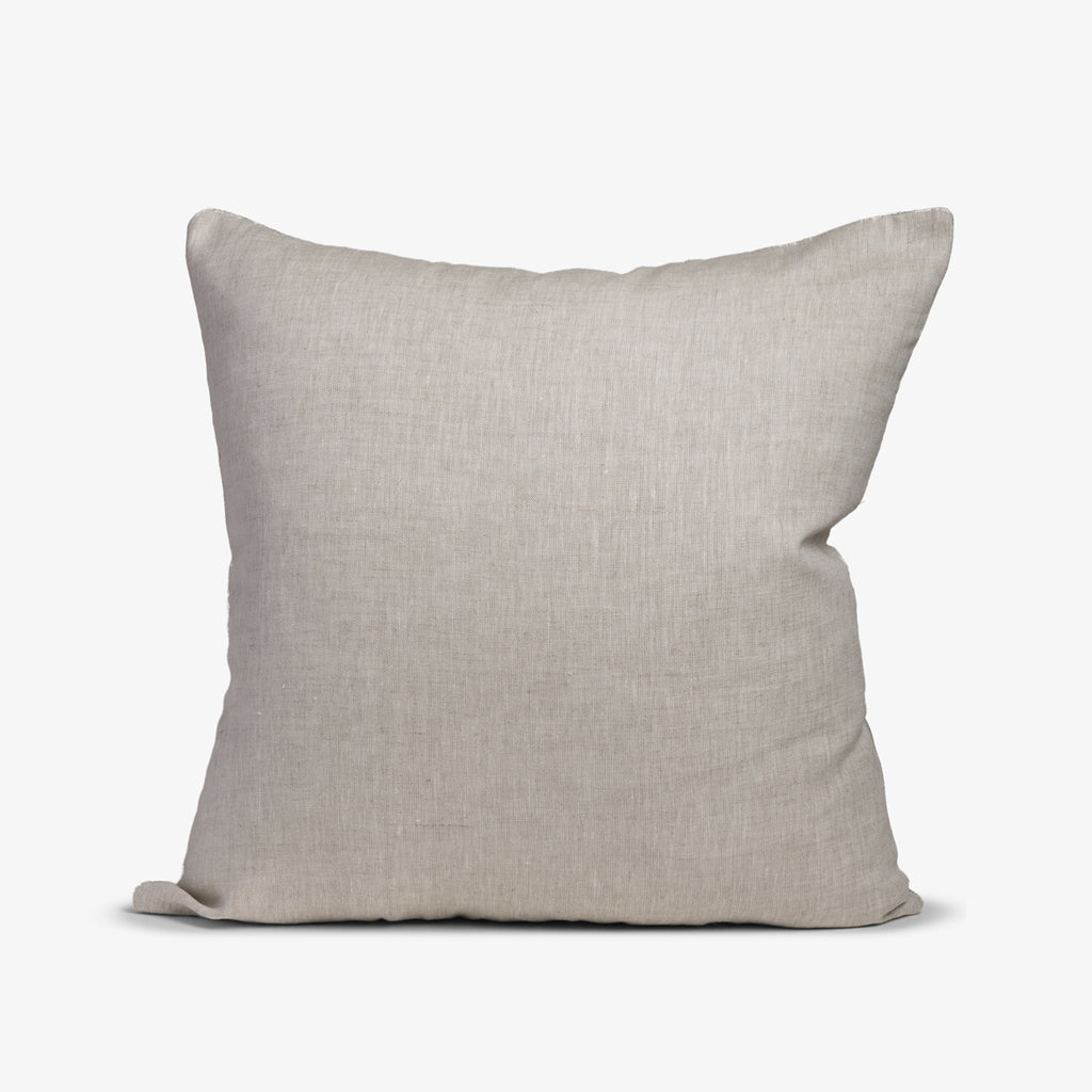 Aberdeen Seafoam Oatmeal Cushion Cover Back