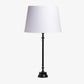 Antique Lamp with White Shade