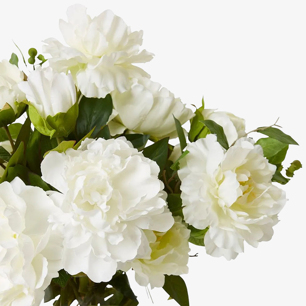 Artificial Arrangement Peony Alma Vases