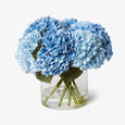 Artificial Arrangement Hydrangea Vera Vase Front