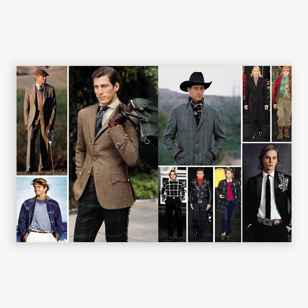 Ralph Lauren: In His Own Fashion Book Cover - Inside outfits