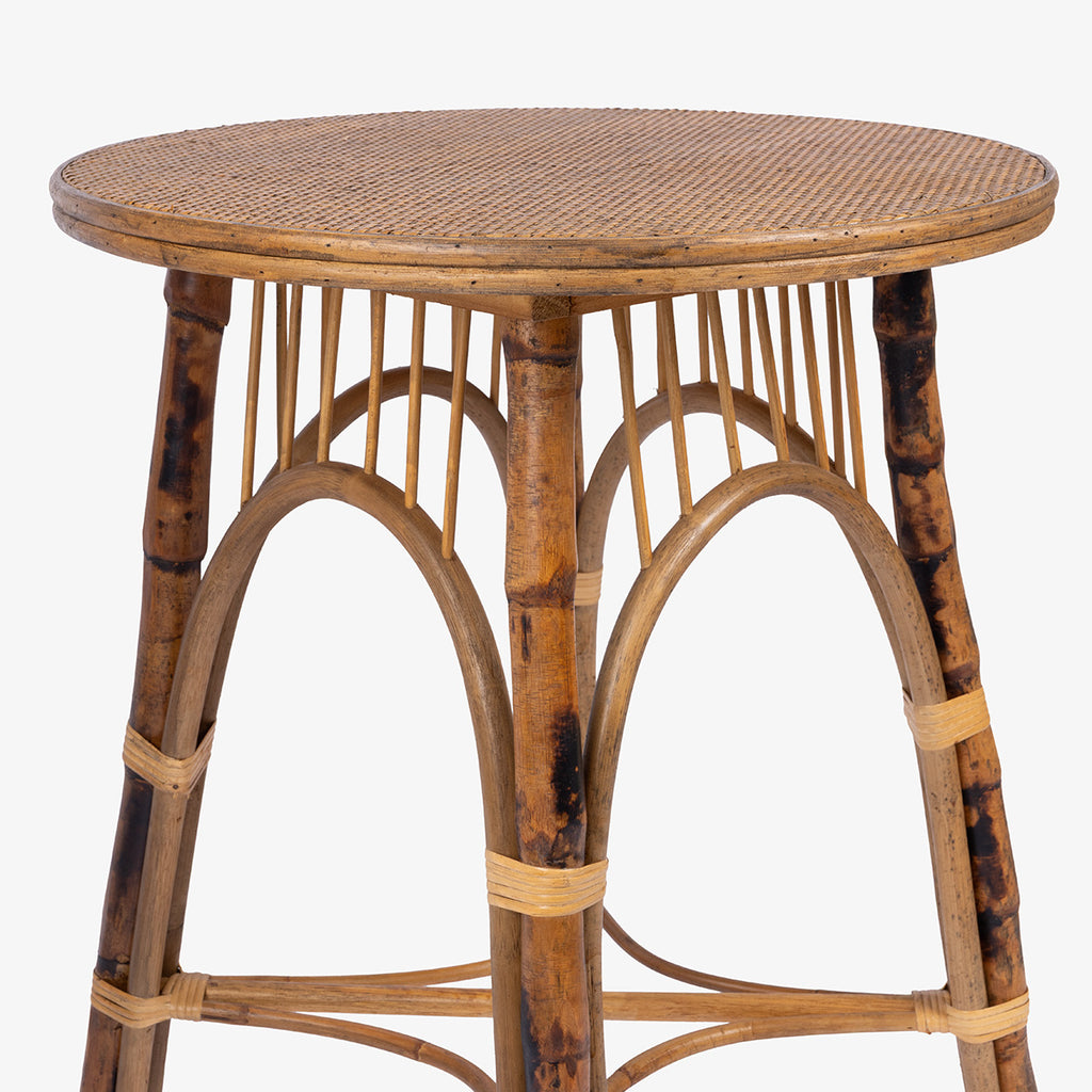 Bamboo Emara Round Table Natural Front