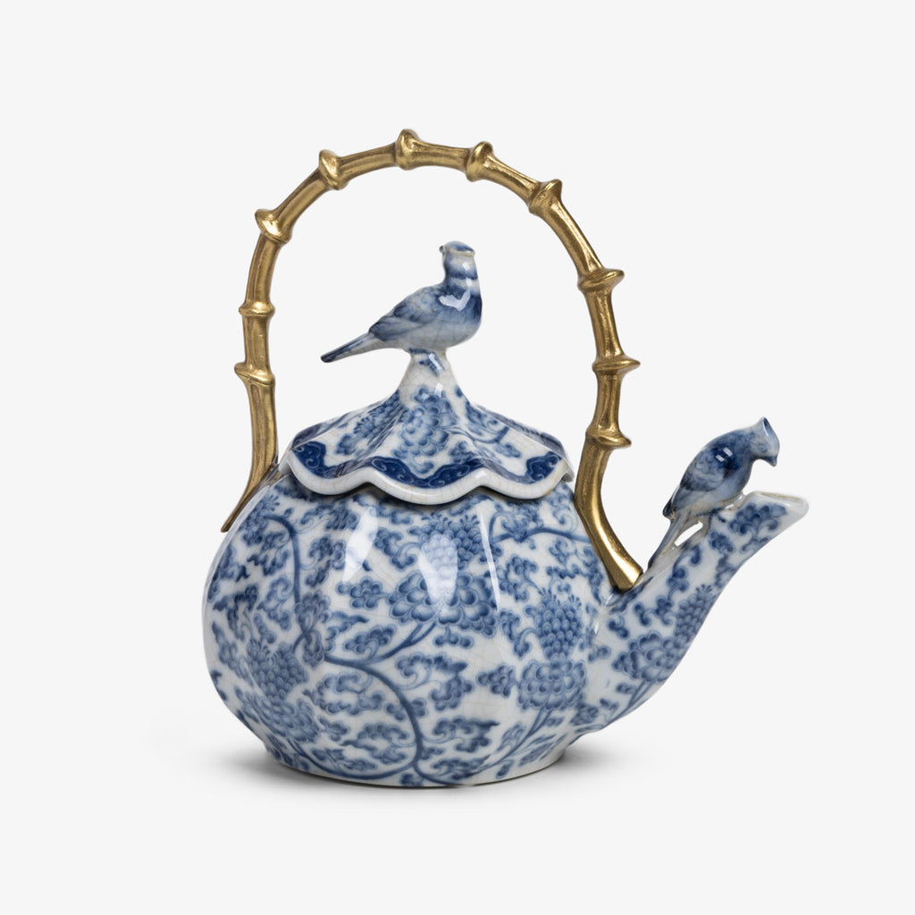 Barclay Teapot With Bamboo Handle