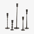 Black Iron Candle Stand Grouped