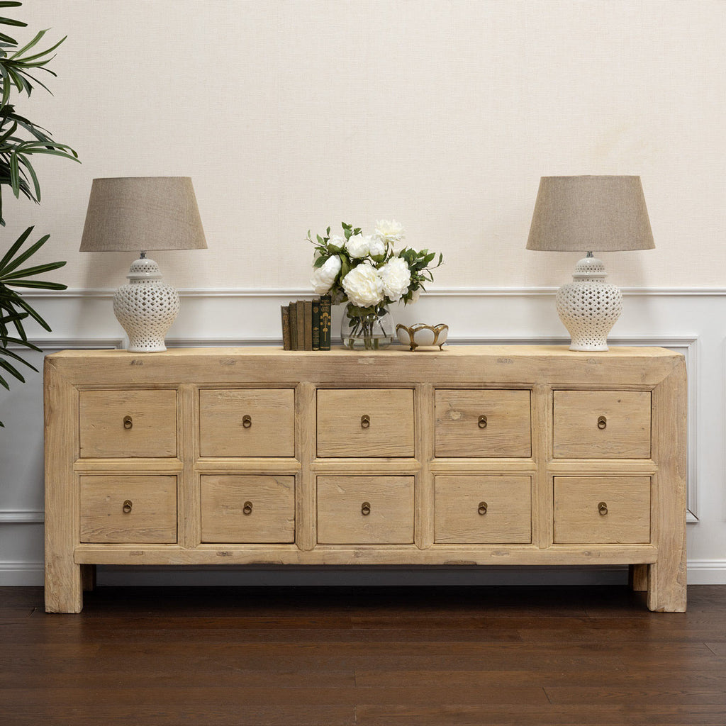 Bohai Ten Drawer Sideboard