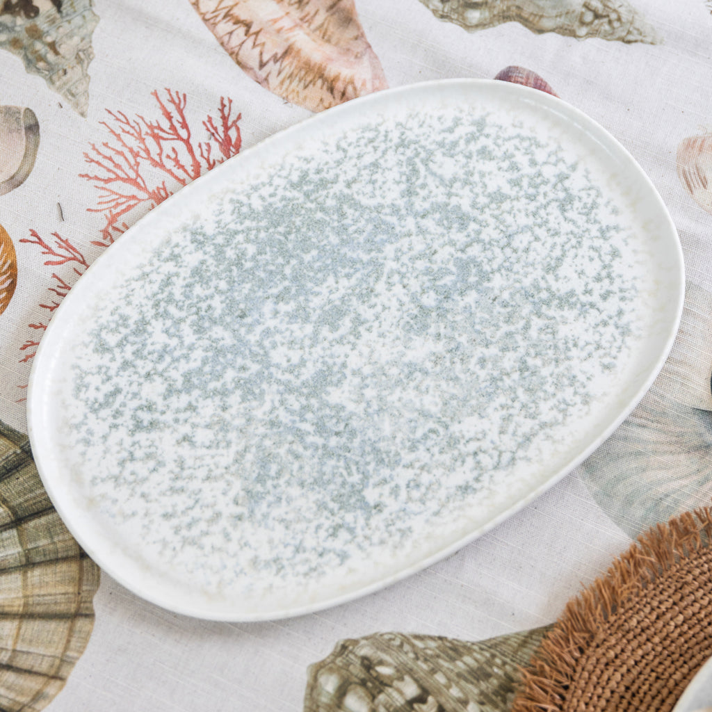 Bonna Lunar Oval Platter Ocean Styled