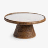 Brown Rattan Cake Stand