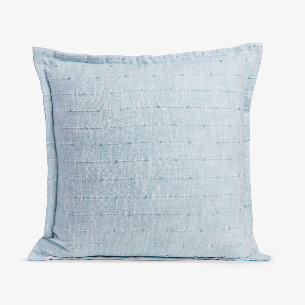 Xanthi Cushion Cover (Light Blue) Front View