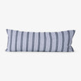 Capri Cushion Cover Navy Rectangular Front