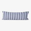Capri Cushion Cover Navy Rectangular Front