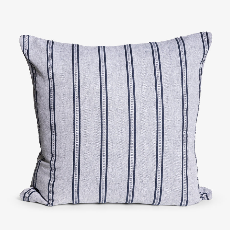 Capri Cushion Cover Navy 55x55cm Front