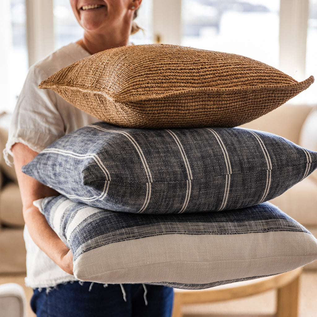 Coastal Cushion Bundle (Mica) Styled