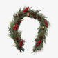 Colorado Red Berry Garland with Lights 180cm