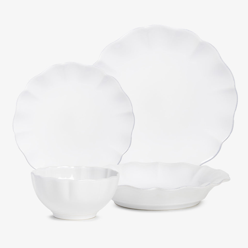 Costa Nova Rosa Scalloped Dinnerware | Plates & Bowls