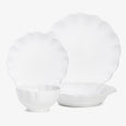 Costa Nova Rosa Scalloped Dinnerware Front