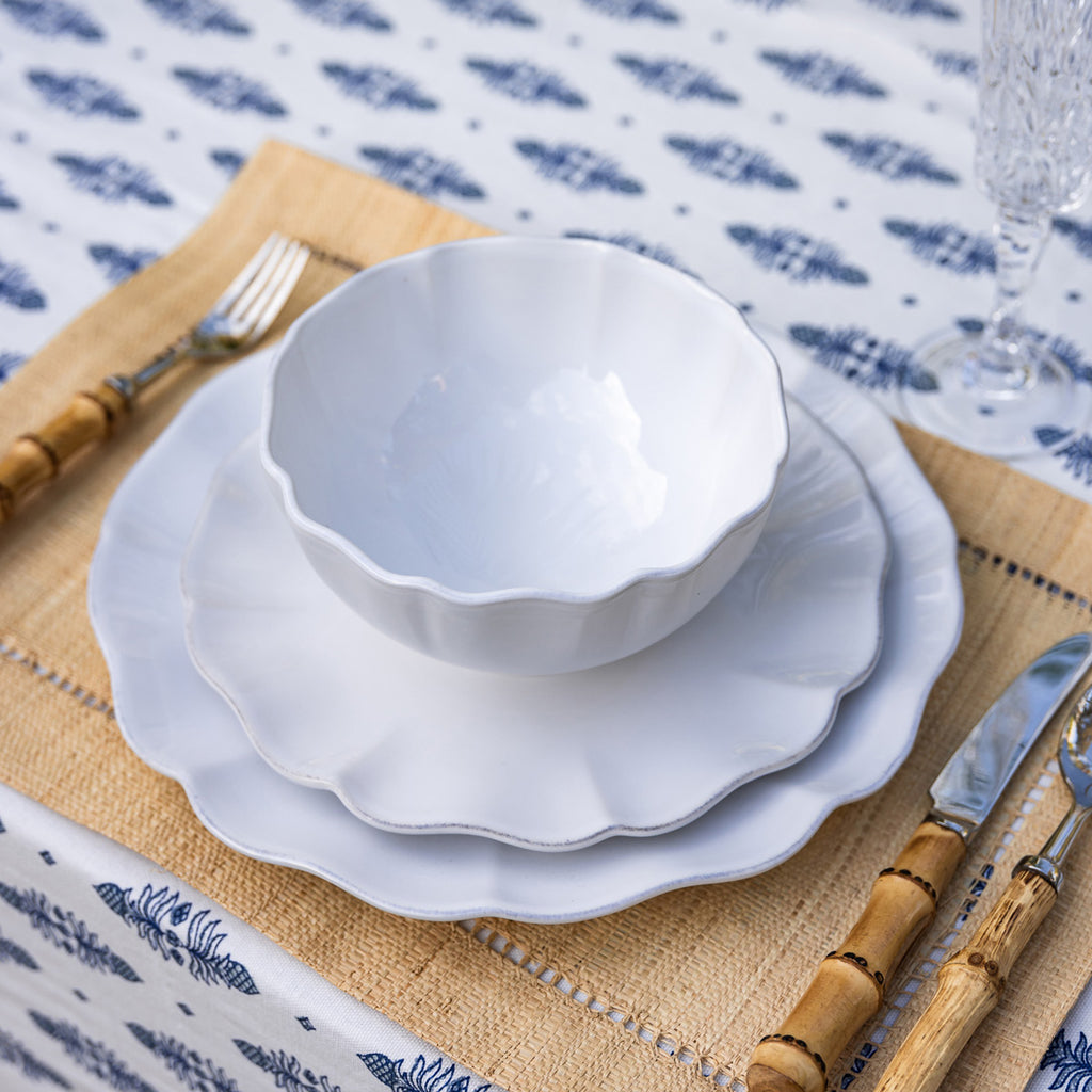 Costa Nova Rosa Scalloped Dinnerware | Plates & Bowls