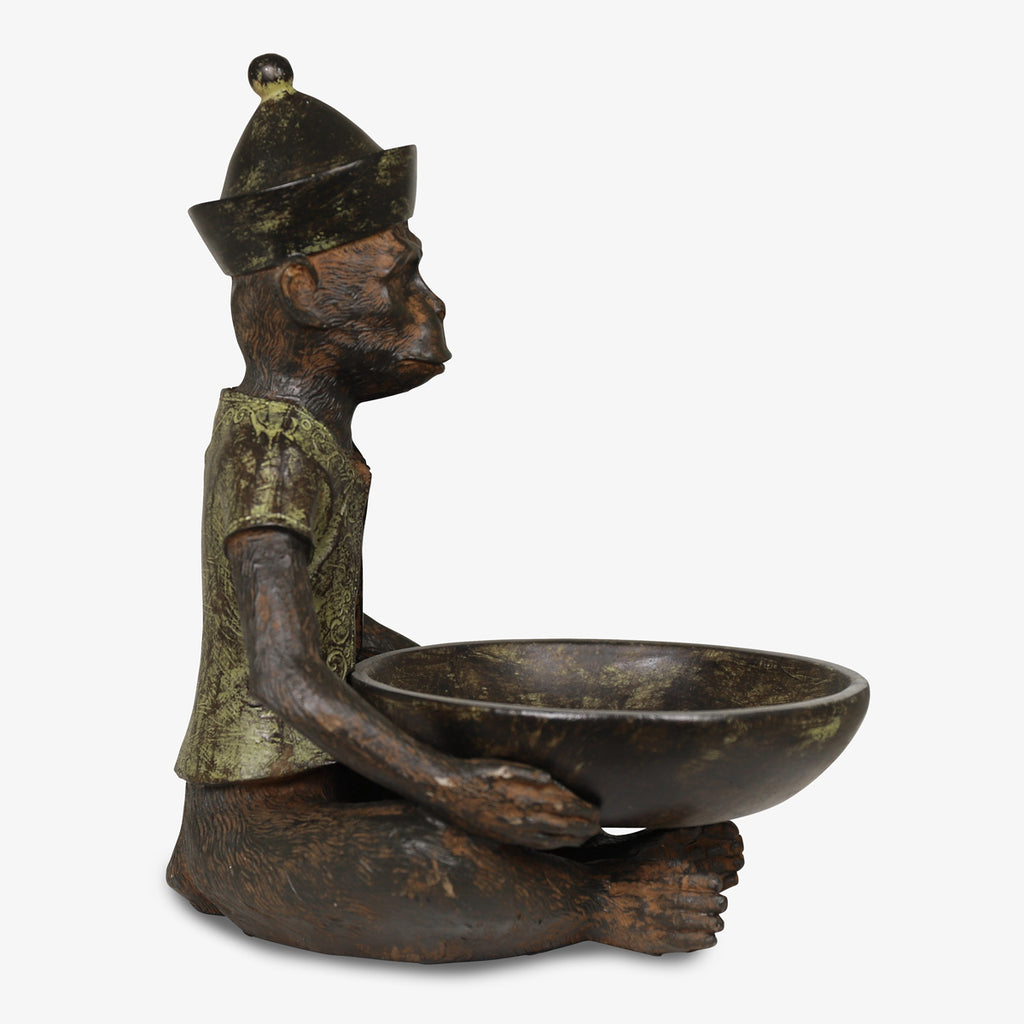 Abu Monkey & Bowl Right