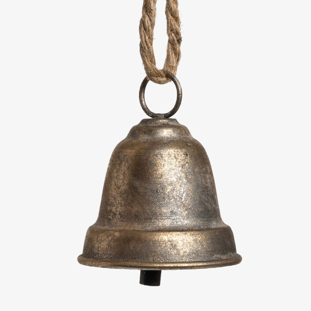 Gold Metal Bell Small Front