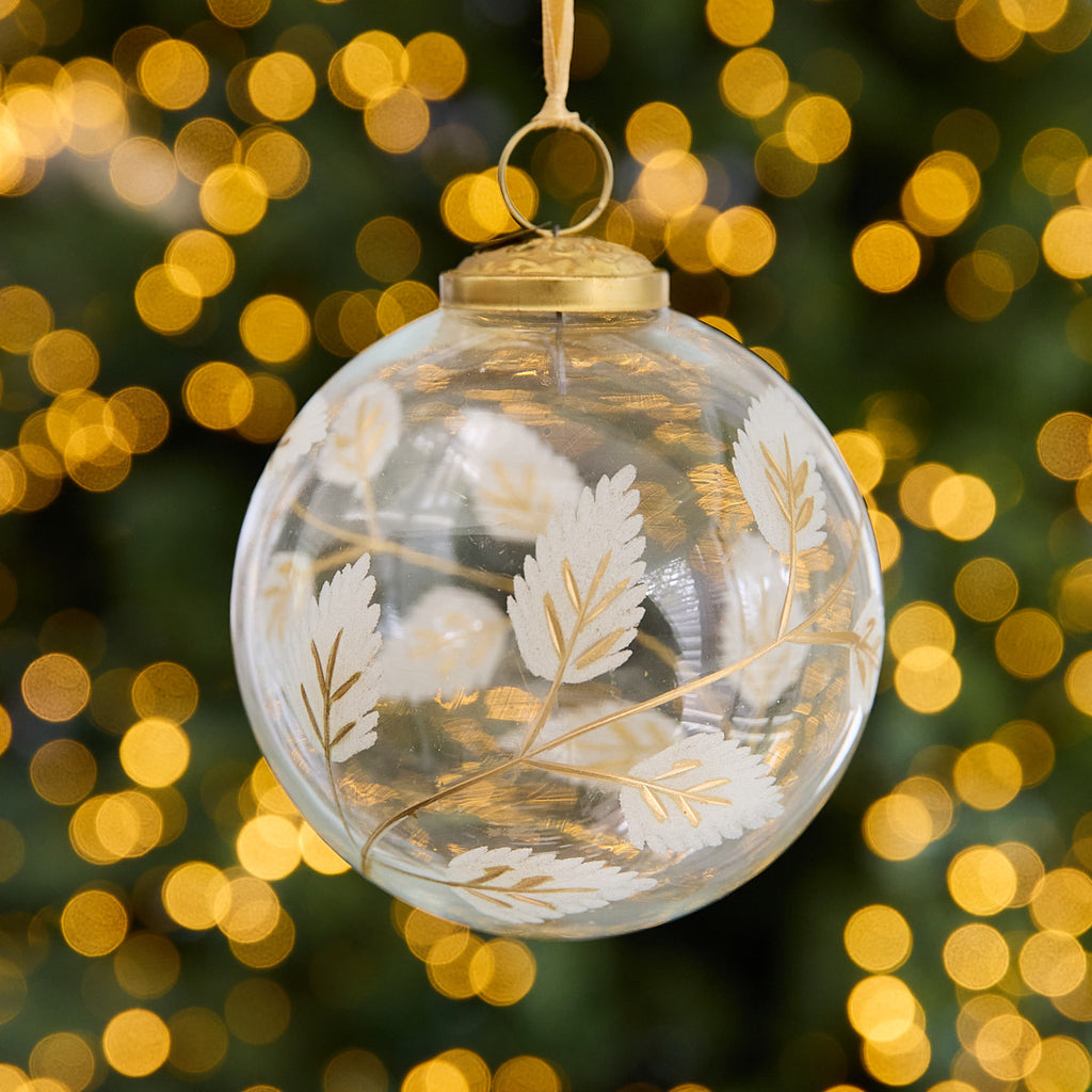 Gold Vines Baubles Styled On Tree