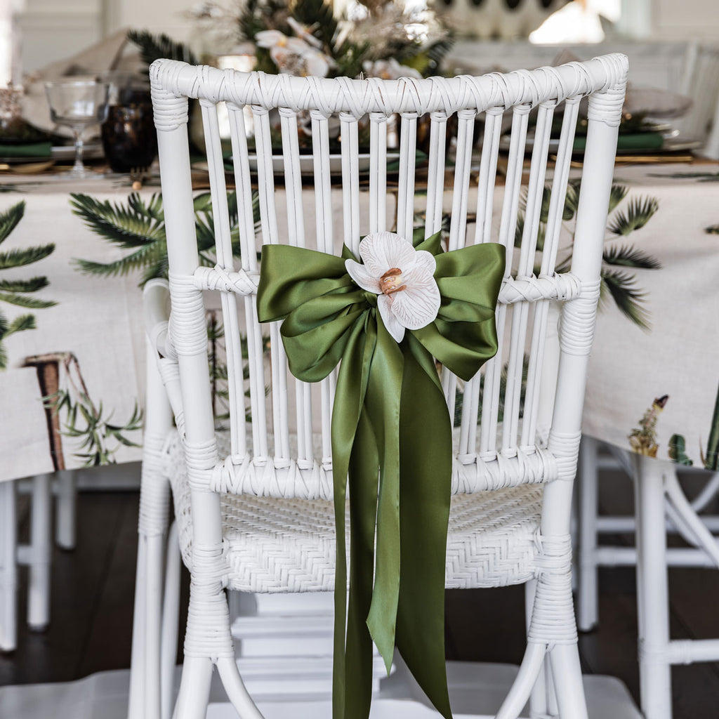 Satin Ribbons (Green) Styled