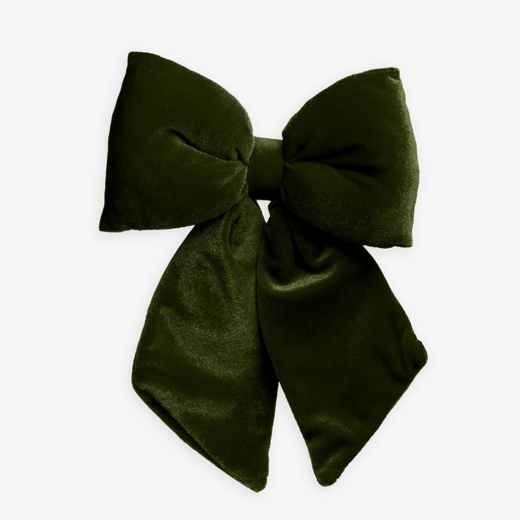 Velvet Bow (Green)