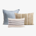 Island Cushion Cover Bundle Blue Group Shot