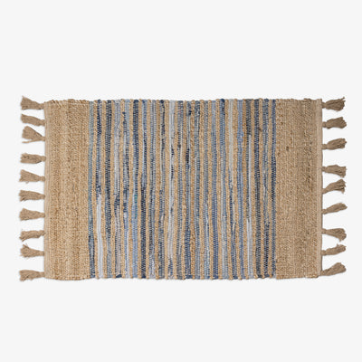 Jute & Denim Rugs Front