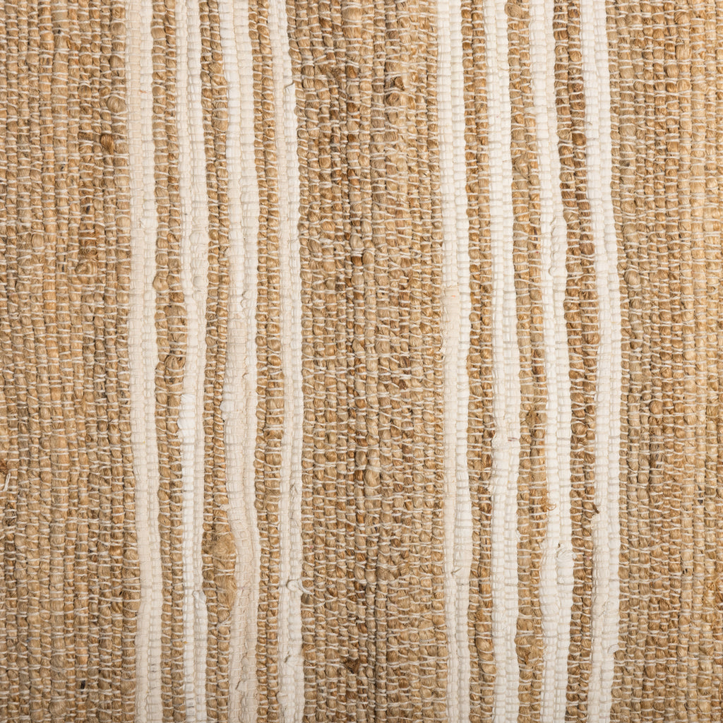 Jute Stripe Rugs With Tassels (Natural) | Rugs, Runners & Doormats