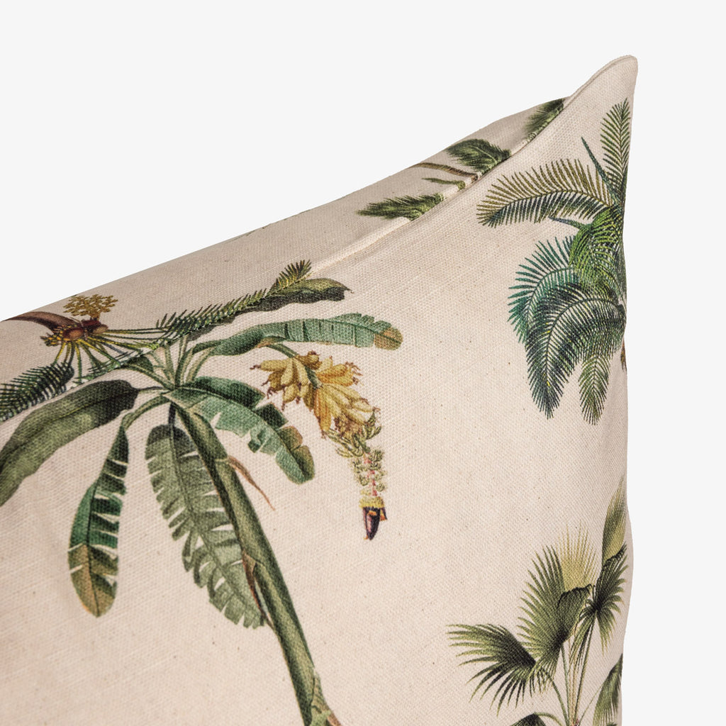 Le Palm Cushion Cover Rectangular Detail