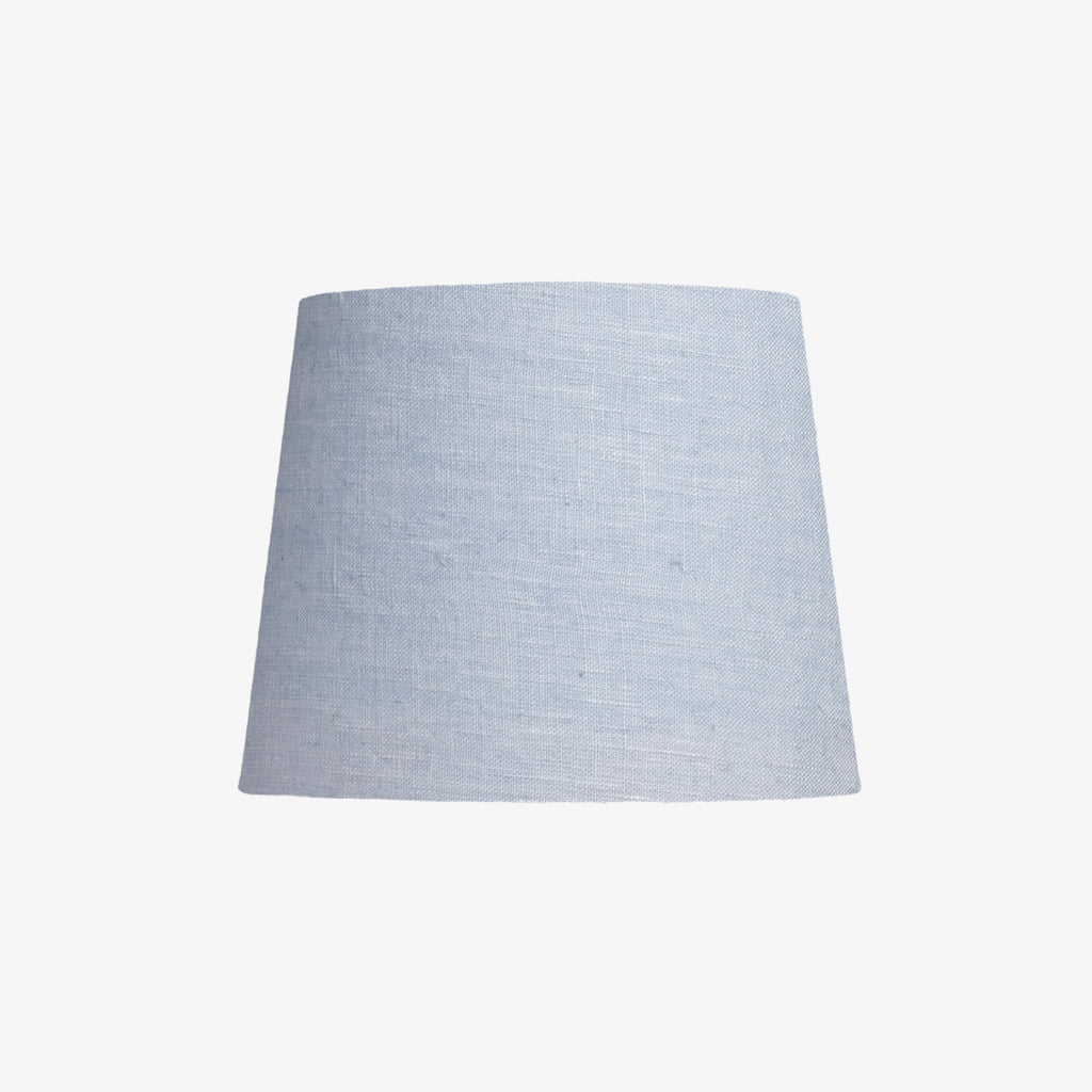 Linen Lamp Shade (Light Blue, 20cm) | Lighting
