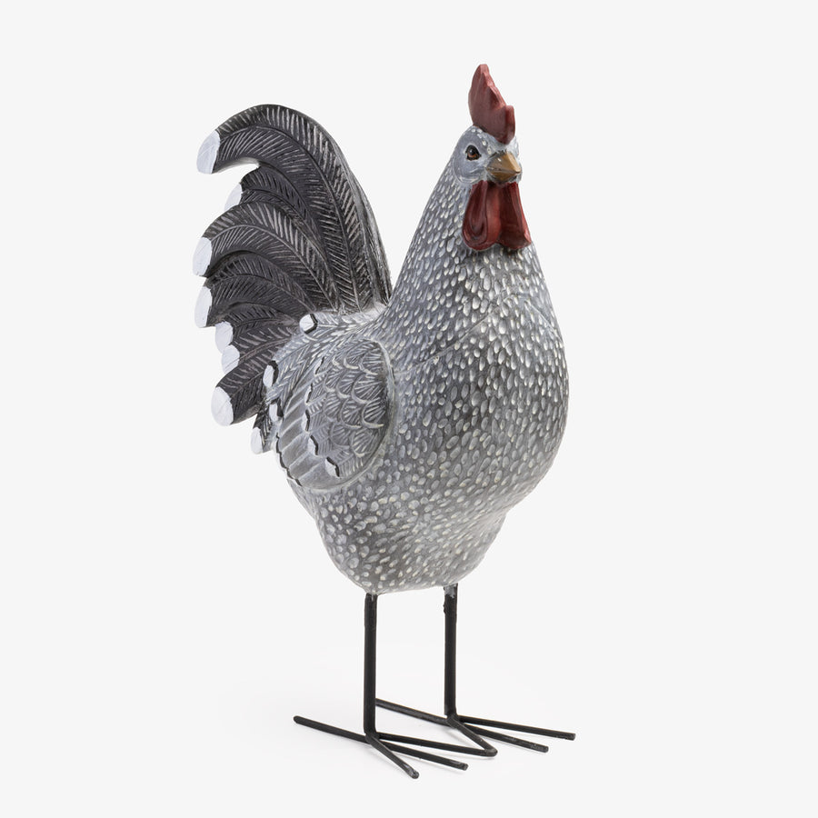Light Grey Rooster Front