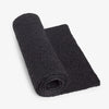 Madagascar Black Raffia Fringed Table Runner Front
