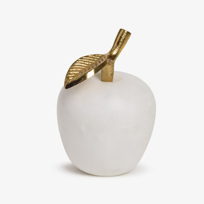 Marble And Brass Apple Front