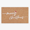 Merry Christmas Door Mat 75cm Front